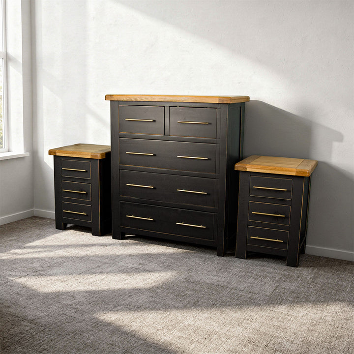 Cascais 3 Piece Bedroom Suite with Tallboy