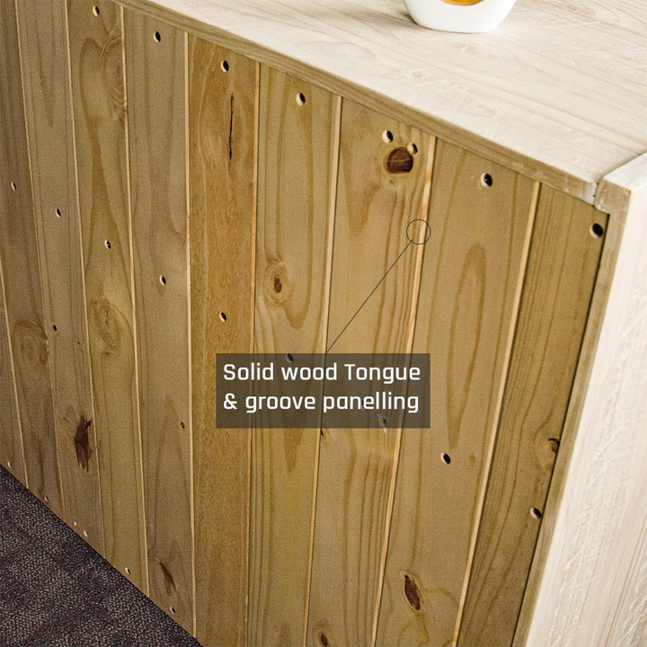 Charlotte 6 Drawer NZ Pine Lowboy