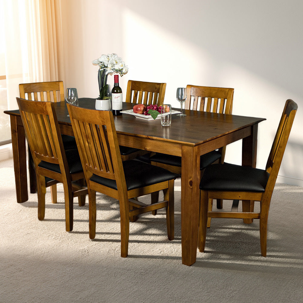 Hamilton 6 Seater Dining Suite with 1.5m Long Table