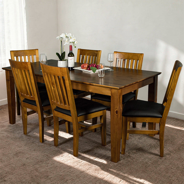 Hamilton 6 Seater Dining Suite with 1.8m Table