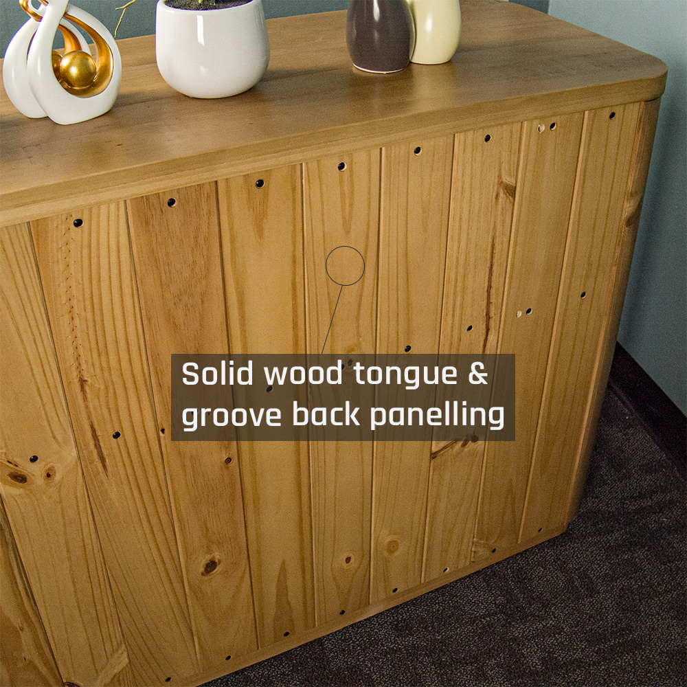 Kimberly 6 Drawer NZ Pine Lowboy