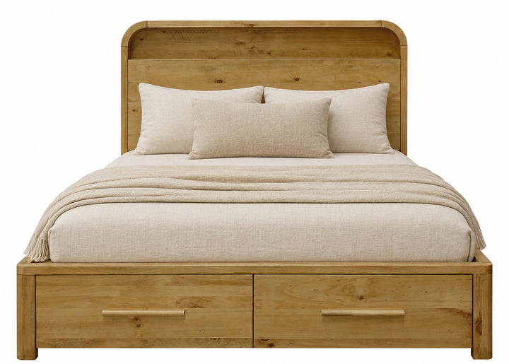 Kimberly NZ Pine Queen Bed Frame