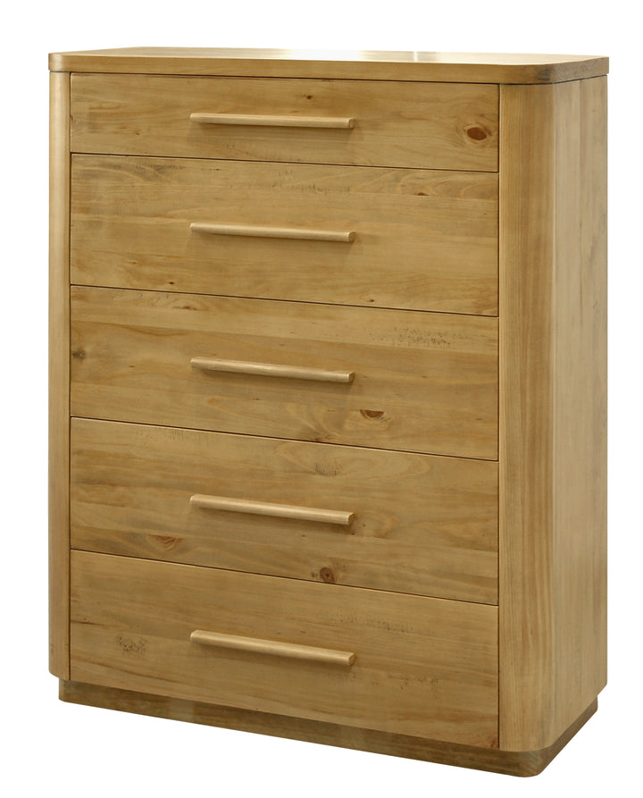 Kimberly NZ Pine Queen Bedroom Suite with Tallboy and Lowboy