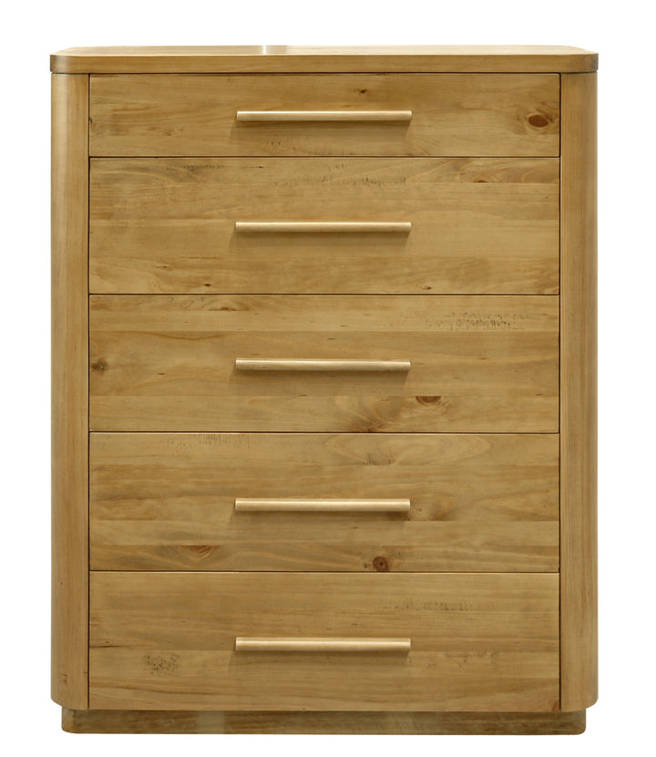 Kimberly NZ Pine Queen Bedroom Suite with Tallboy and Lowboy