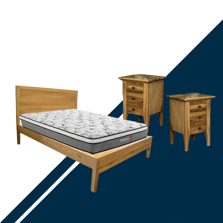 Ormond Double Bedroom Suite with Euro Top Pocket Spring Mattress