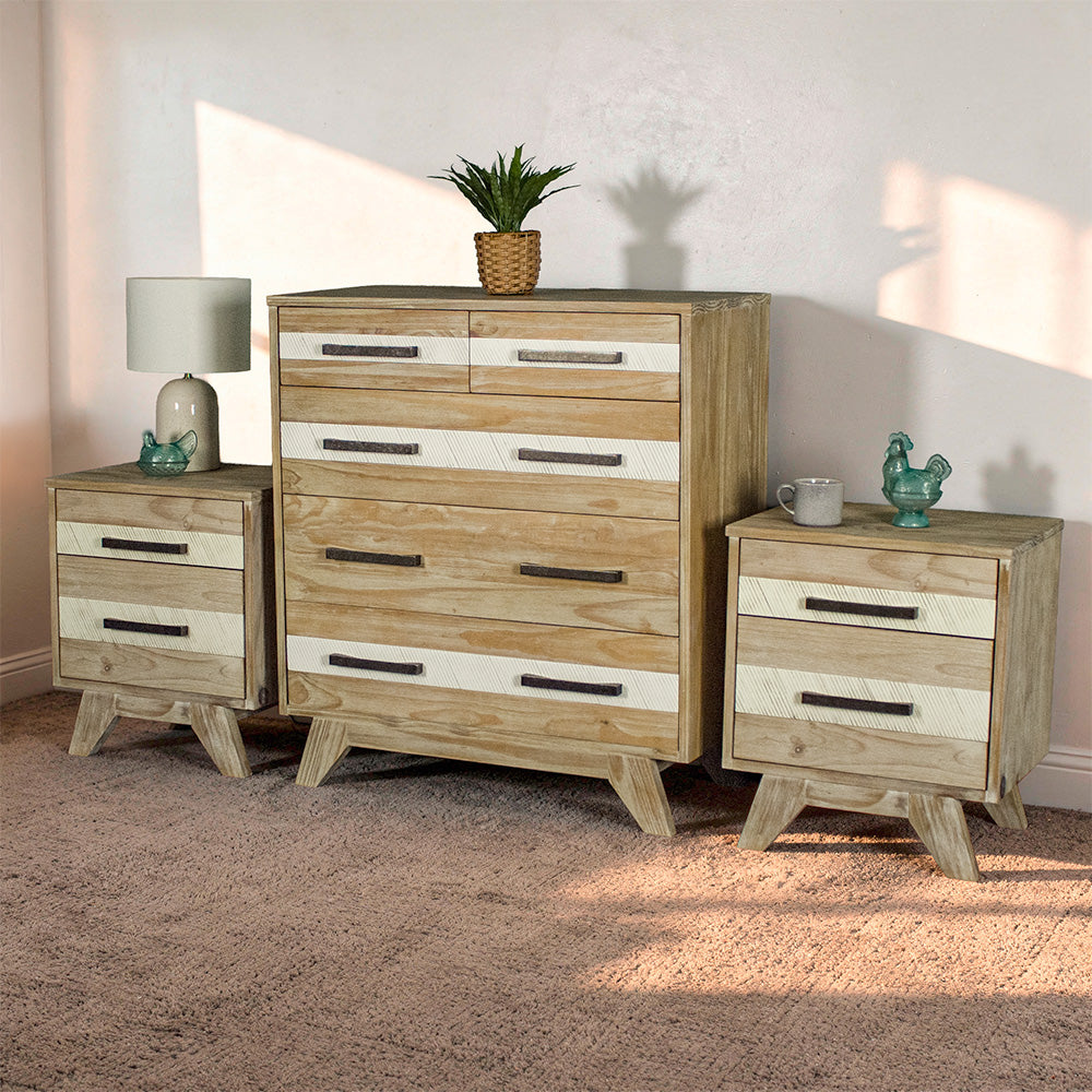 Soho Three Piece Bedroom Suite with Tallboy