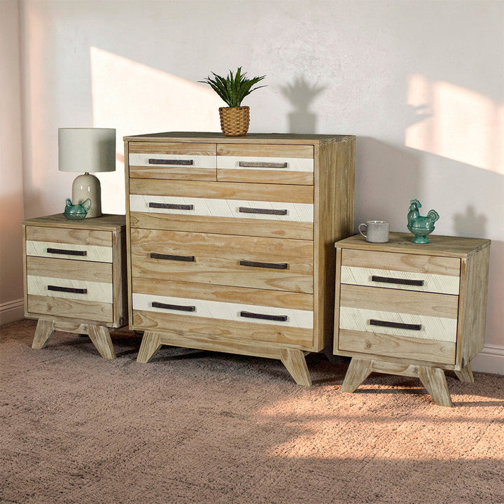 Soho Three Piece Bedroom Suite with Tallboy