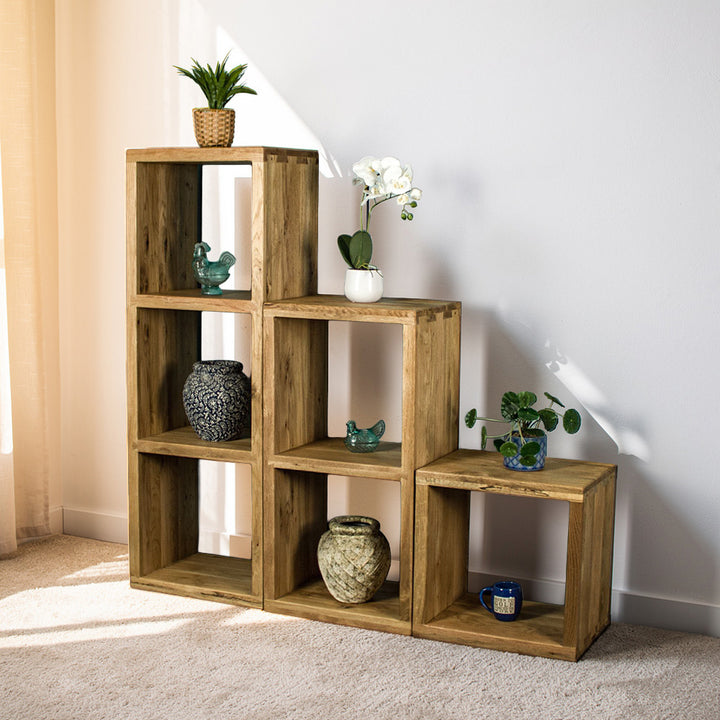Vancouver Value 3 Piece Cube Storage Shelf Set