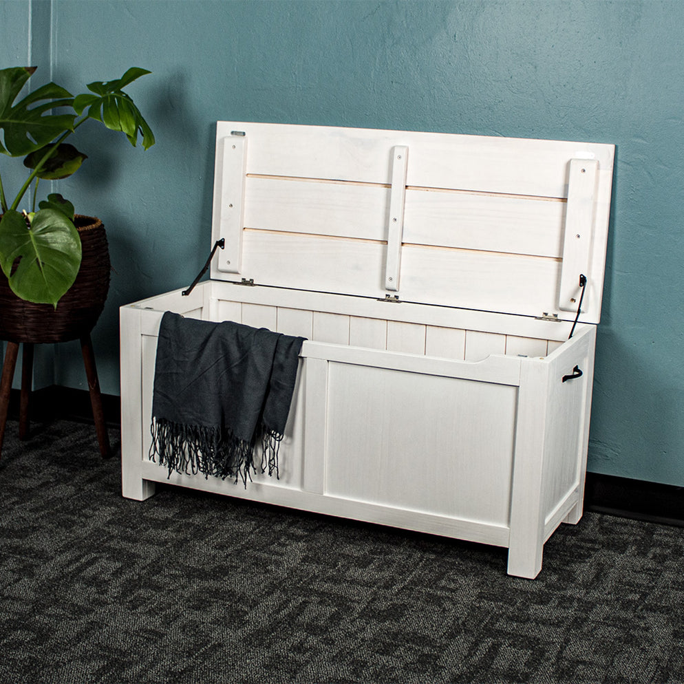 Vancouver NZ Pine Blanket Box Mainland Furniture NZ