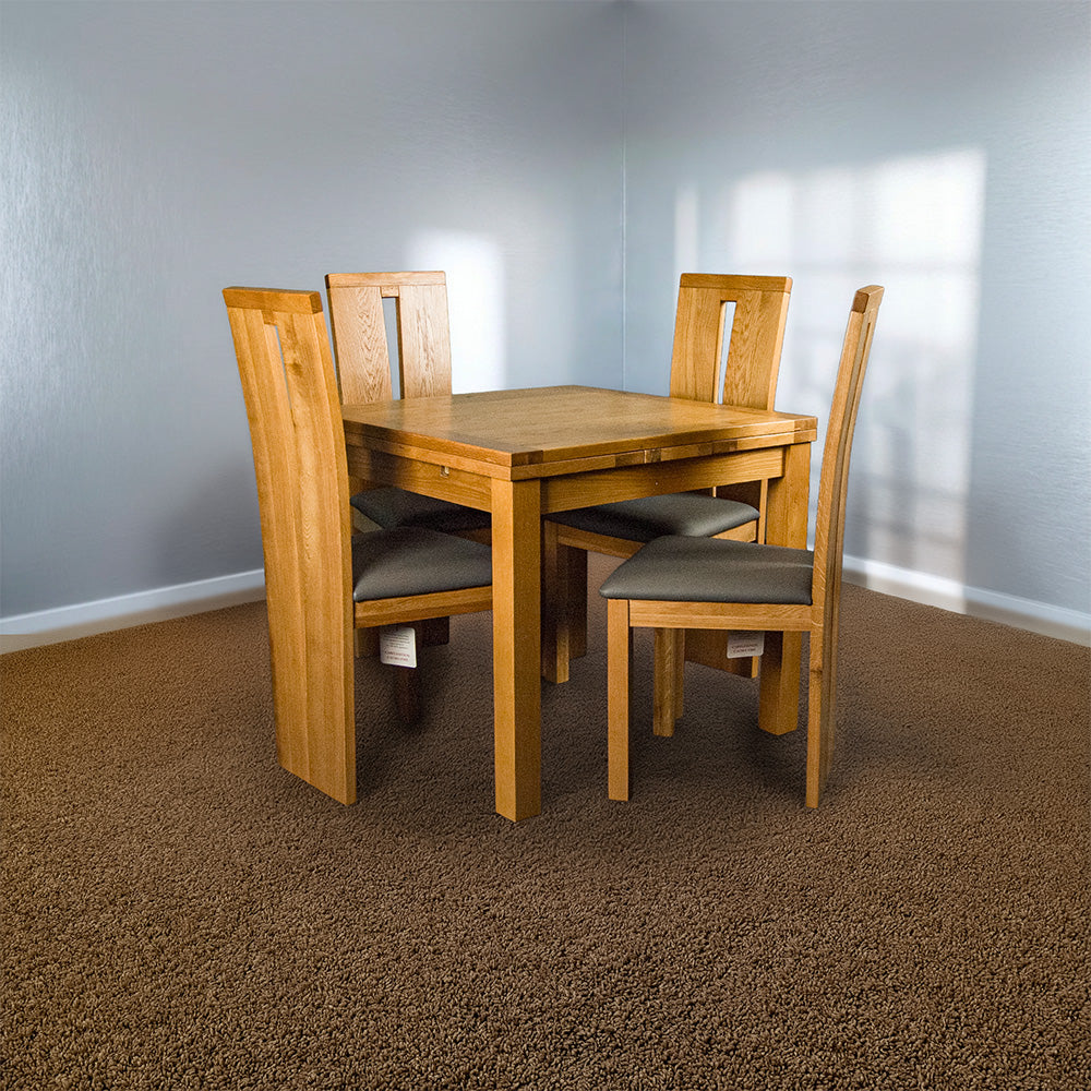 Bristol 4 Seater Extending Oak Dining Suite
