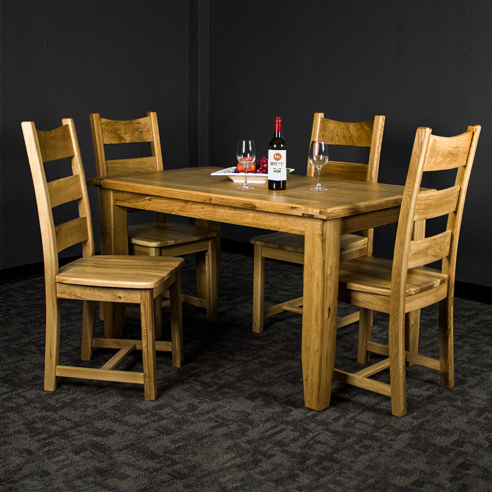 Yes 5 Piece Oak Dining Suite Mainland Furniture NZ