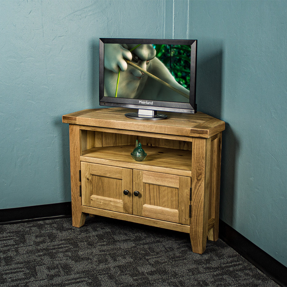 Yes Oak Corner TV Unit