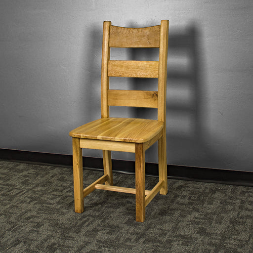 The front of the Loire Solid American Oak Dining Chair.
