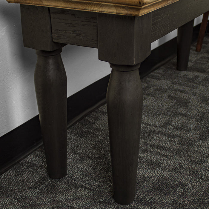 Boston Short Oak Bench