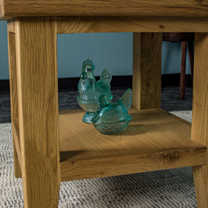 Vancouver Value Square Oak Coffee Table