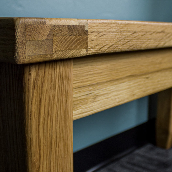 Yes 1-meter Oak Bench