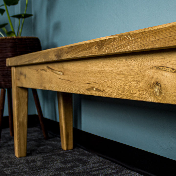 Vienna 1.44 m Oak Bench Seat