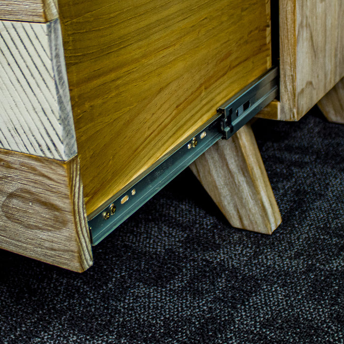 Soho 2 Drawer NZ Pine Bedside Cabinet