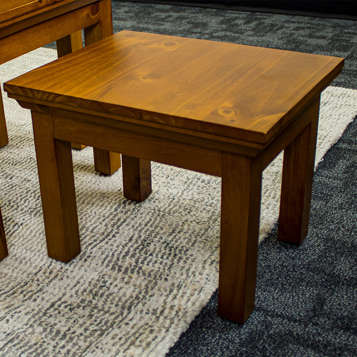 The smallest of the Montreal 3 Piece Pine Nesting Tables.
