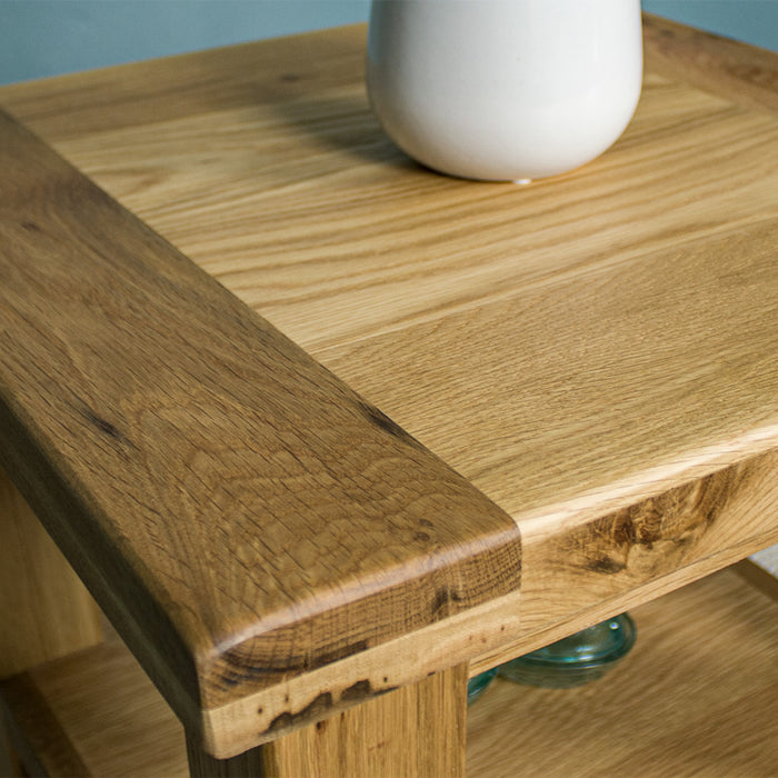 Vancouver Value Square Oak Coffee Table