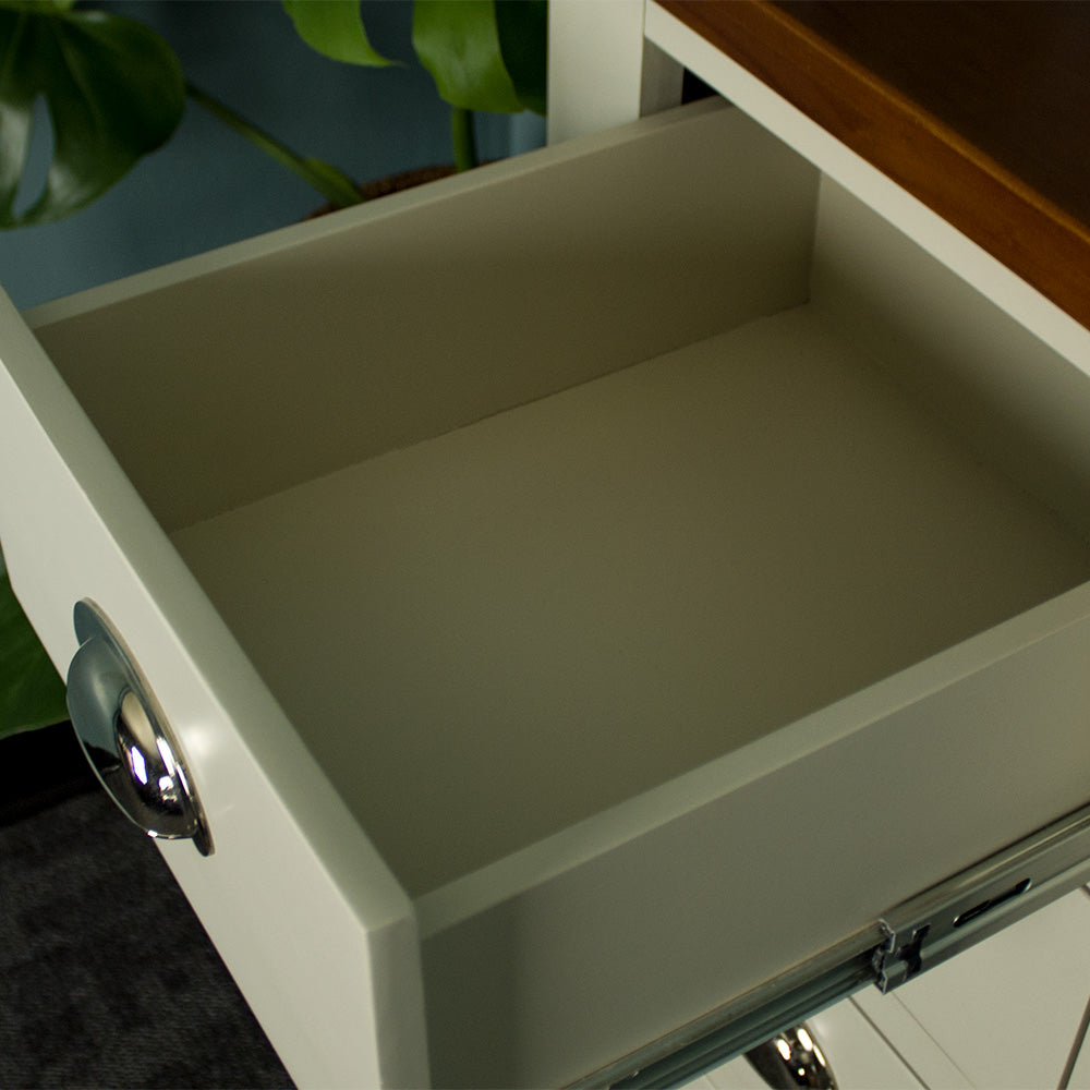 An overall view of the drawer on the Alton 5 Drawer Lingerie Chest.