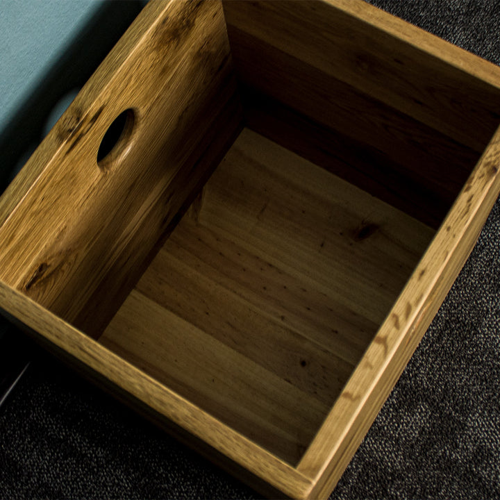 Vancouver Value Multipurpose Oak Storage Box