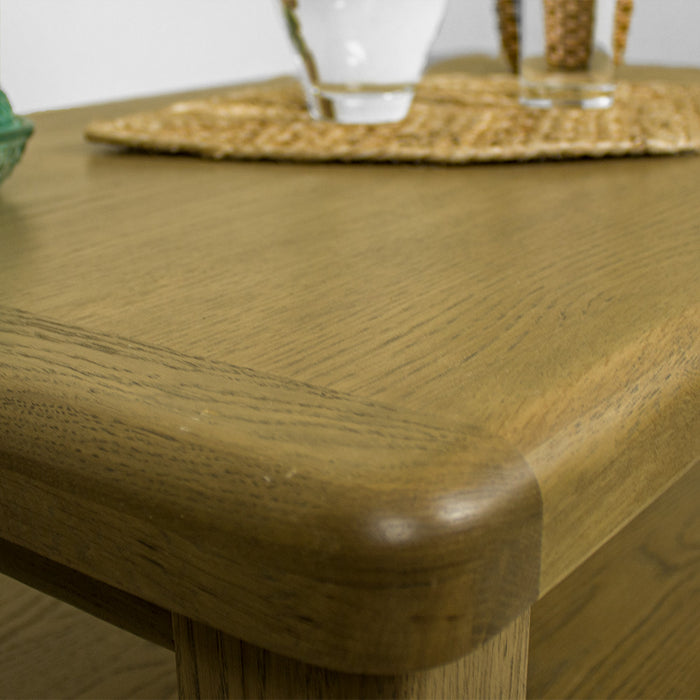 Houston Oak Coffee Table with Baskets