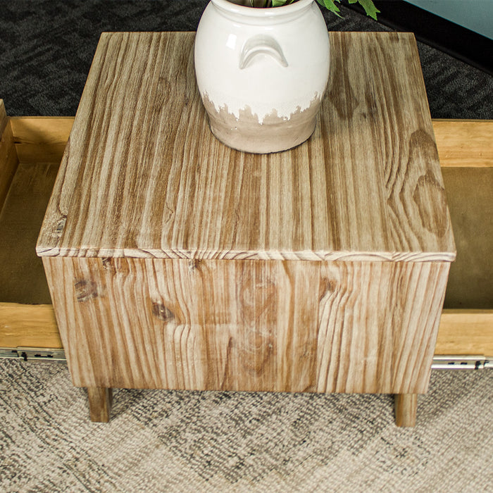 Soho 2 Drawer Lamp Table / End Table