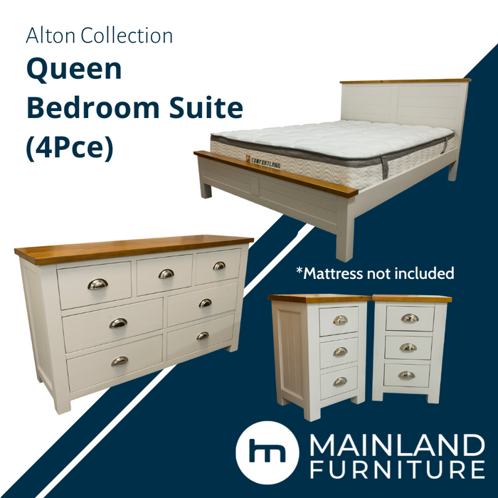 Alton Queen Bedroom Suite (4 Pieces) With Lowboy