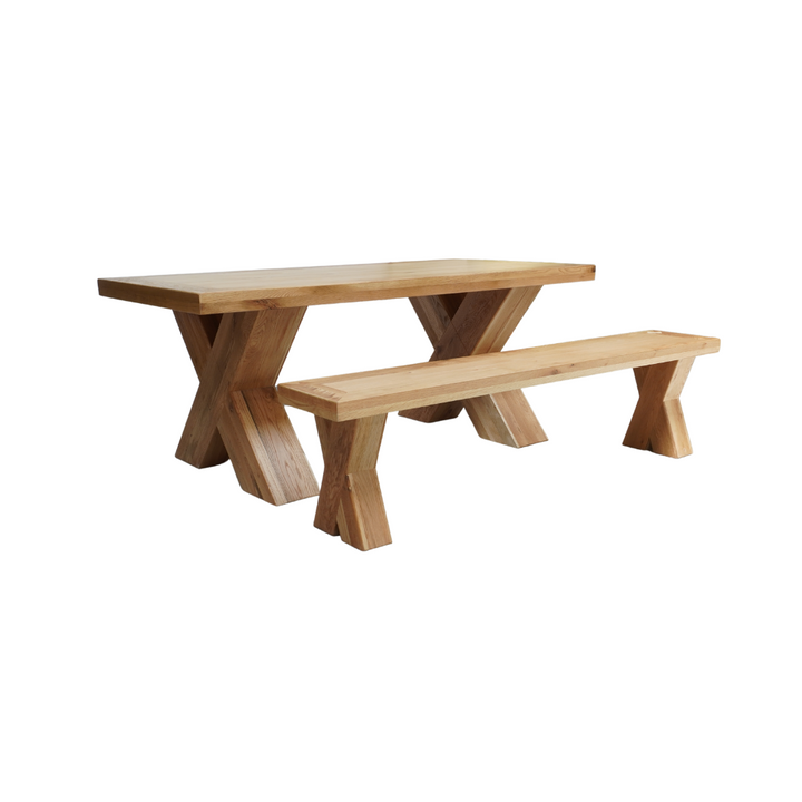 Maximus Large Oak Dining Table (1.9m)