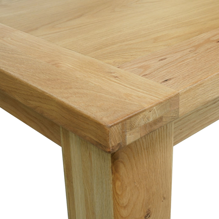 Vienna Square Oak Dining Table (1.0m)