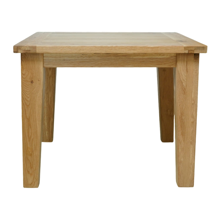 Vienna Square Oak Dining Table (1.0m)