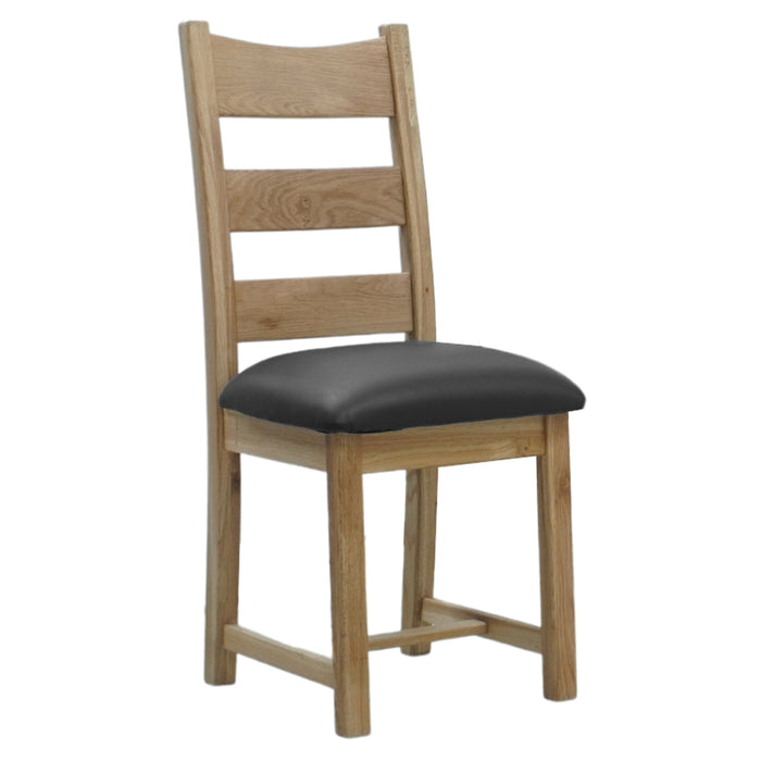 Vienna Oak Upholstered Dining Chair