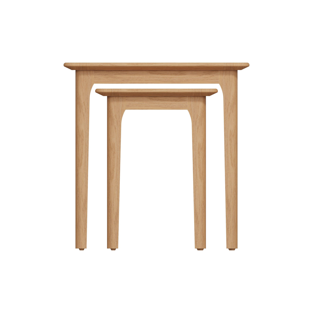 Victoria Oak Nest of Tables