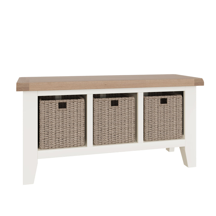 Tasmania Oak Top Hall Bench Seat