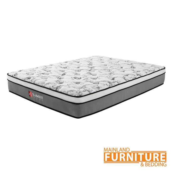 Alton Queen Bed + Euro Top Mattress Combo