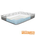 Alton Queen Bed + Euro Top Mattress Combo