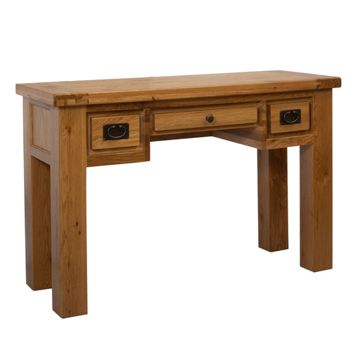 AMS-DT013 Amstel 3 Drawer Oak Dressing Table / Desk Default