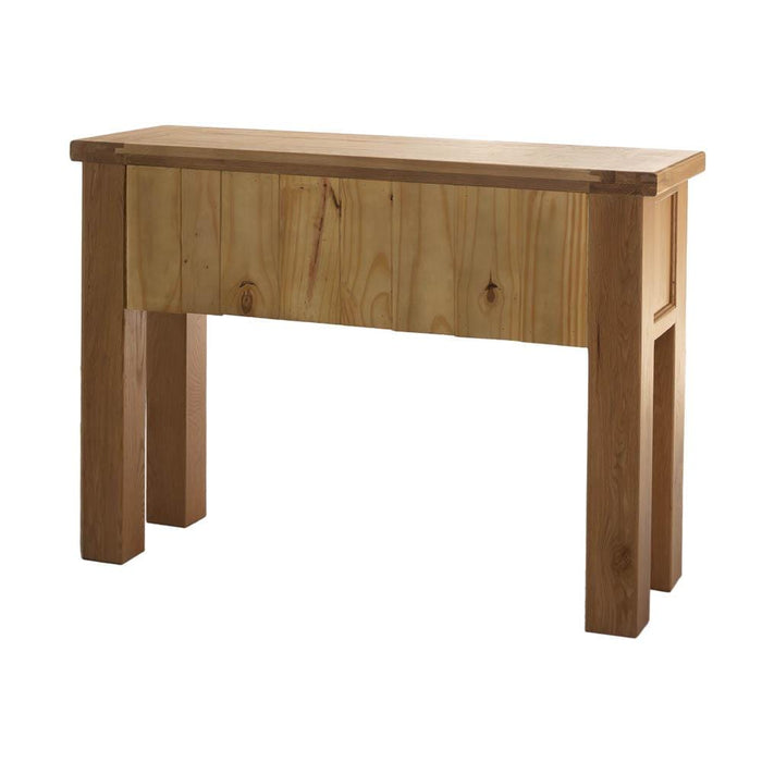 Amstel 2 Drawer Oak Hall Table