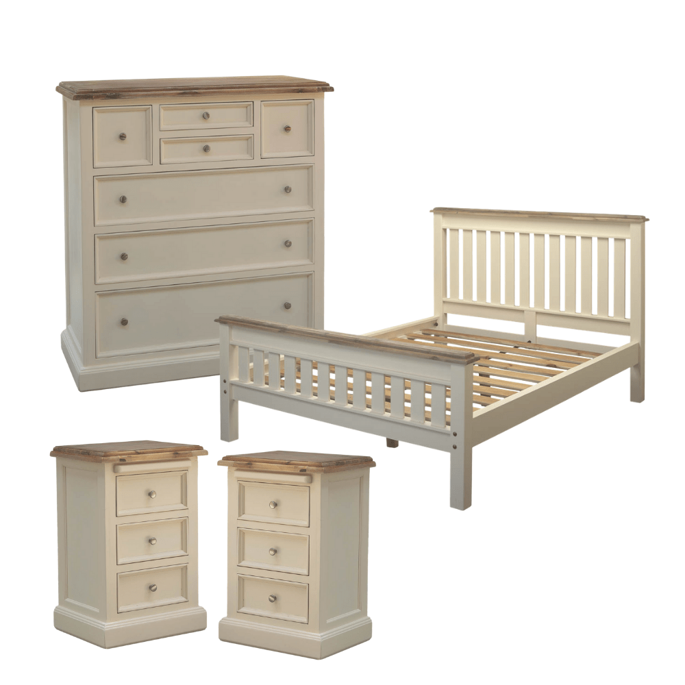 BRZ-KBTB2BST Biarritz 4 Piece King Bedroom Suite Default