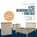 BRZ-KBTB2BST Biarritz 4 Piece King Bedroom Suite Default