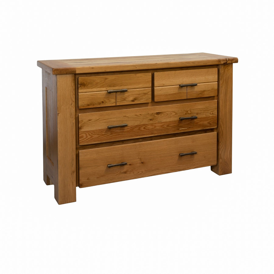 CD-4DLB017 Camden 4 Drawer White Oak Lowboy Default