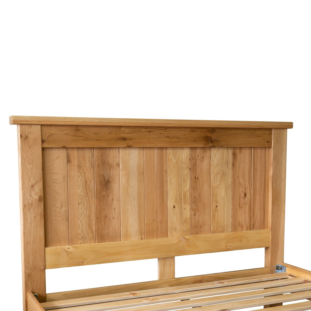 CD-SPQB026 Camden Queen Size Oak Slat Bed Frame Default