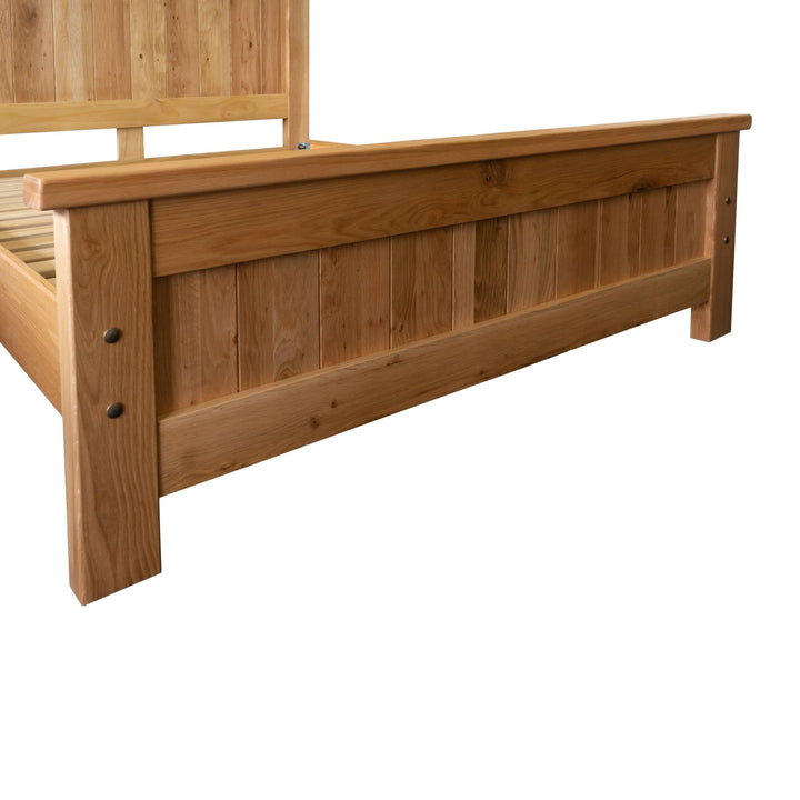 CD-SPQB026 Camden Queen Size Oak Slat Bed Frame Default