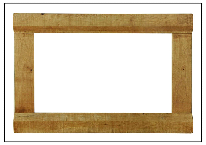 CA-DM004 Caribbean Large Oak Mirror Default