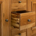 FH-MSB005 Farmhouse 3 Drawer Rustic Oak Buffet Default