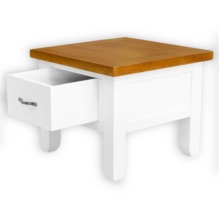 Felixstowe 1 drawer Pine Lamp Table