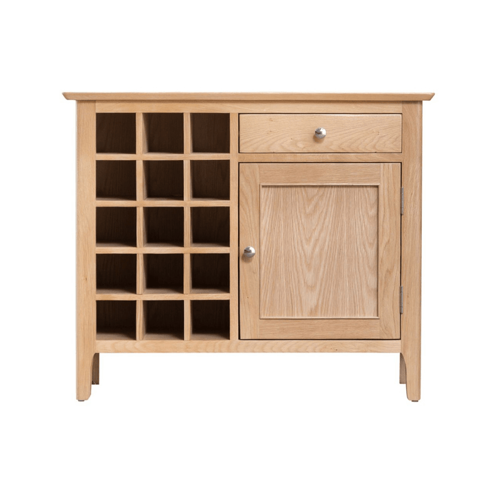 NT-WC Northampton Oak Buffet with Wine Rack Default