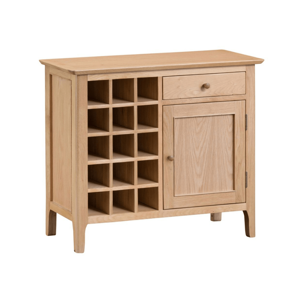 NT-WC Northampton Oak Buffet with Wine Rack Default