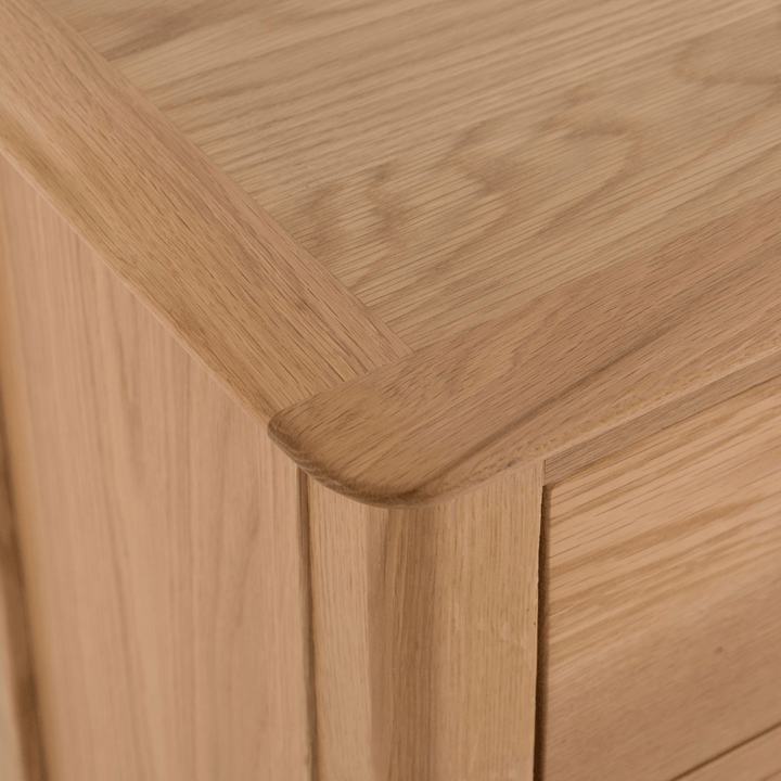 Northampton Oak 4 Drawer Lingerie Chest